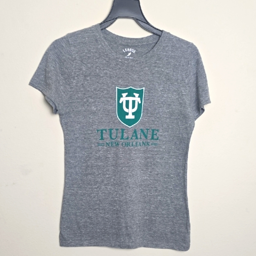 Women's Gray Tulane T-Shirt